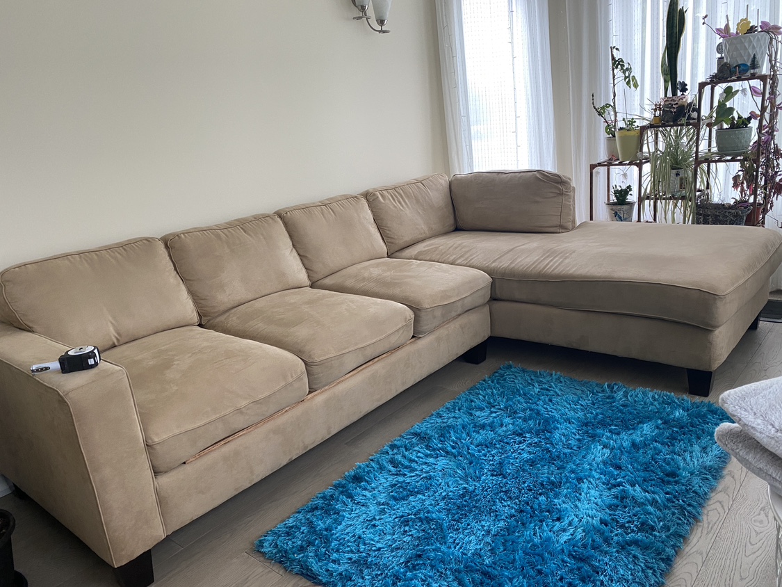 IKEA corner L shaped sofa set