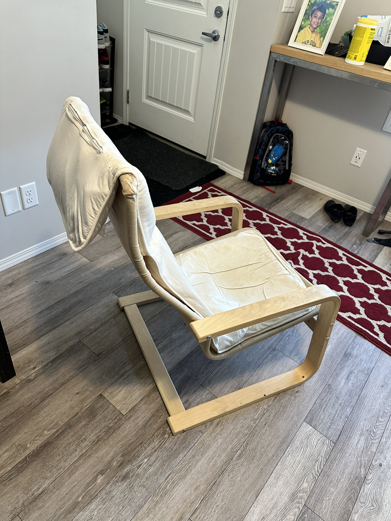 Ikea Pello Armchair, Holmby natura - photo 3
