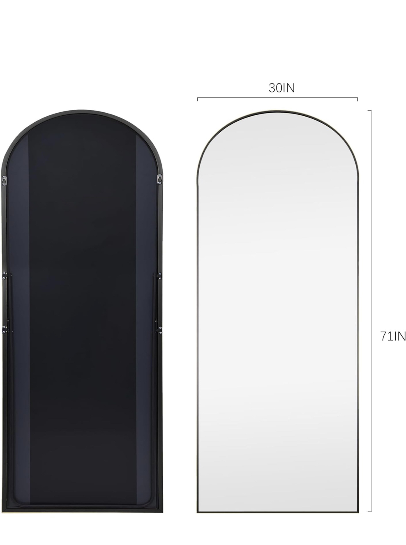 Arched Full Length Mirror - photo 5