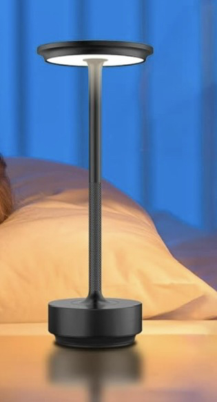 2 LED Table Lamp 3Level Dimming Cordless Rechargeable image indicator(7)