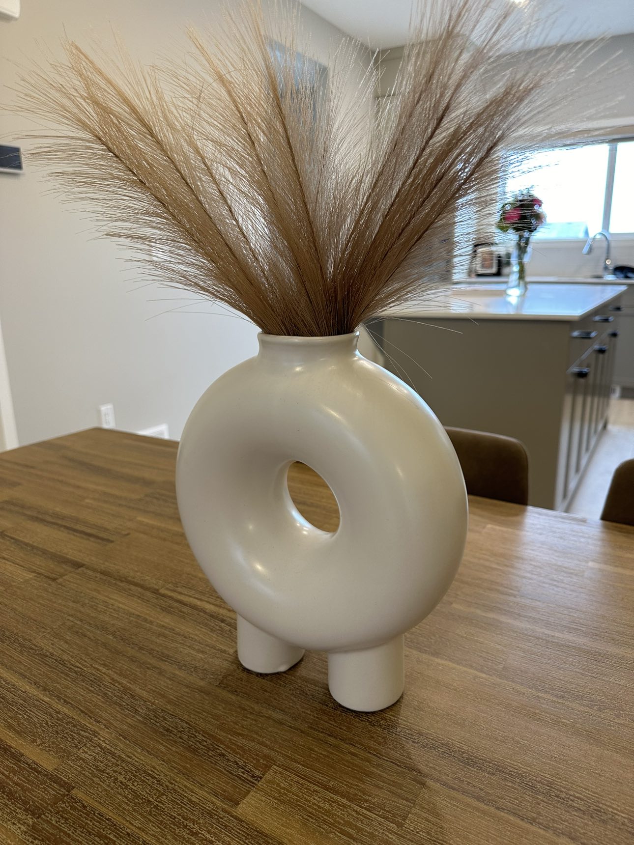 Ceramic Vase - for modern home decor with Pampas - photo 2