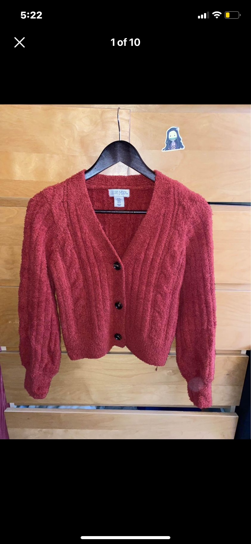 Cardigans and sweatshirts