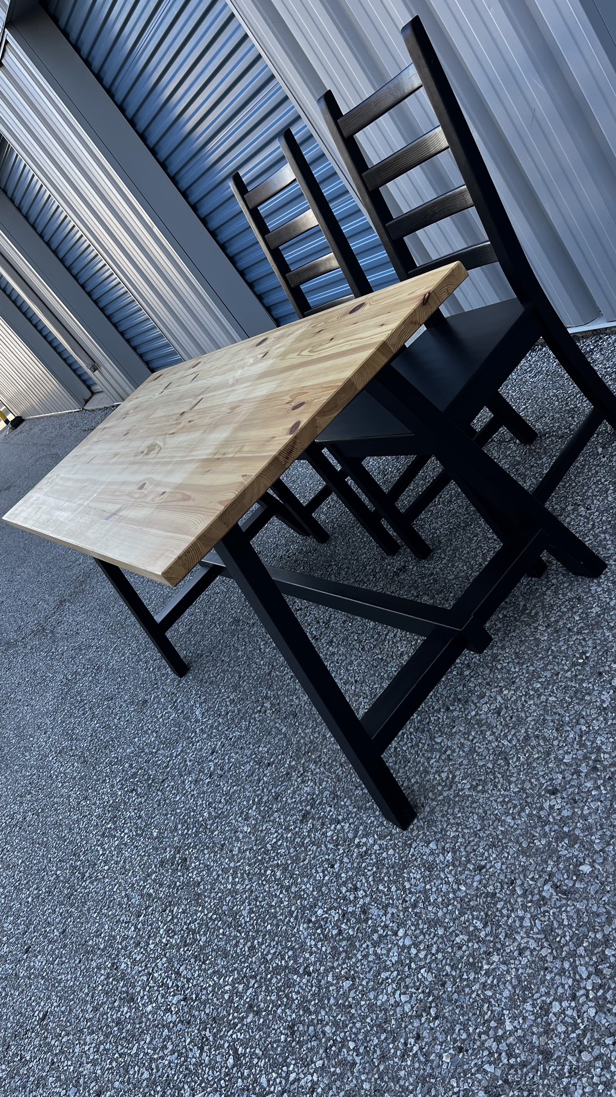 IKEA Dining Table 2 Chairs. - photo 3