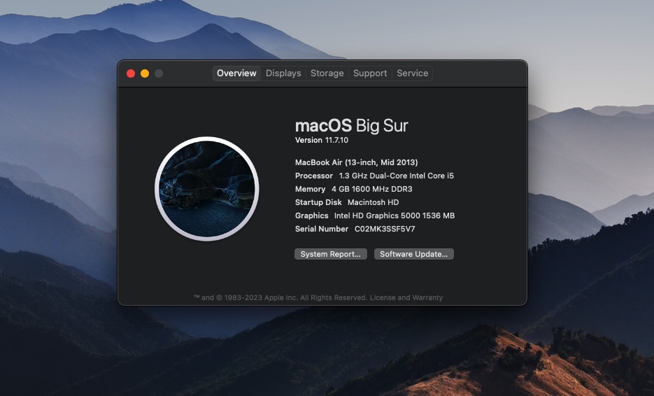 Apple 13" Macbook Air 2013, Eng + Cyrillic keyboard engraving image indicator(8)