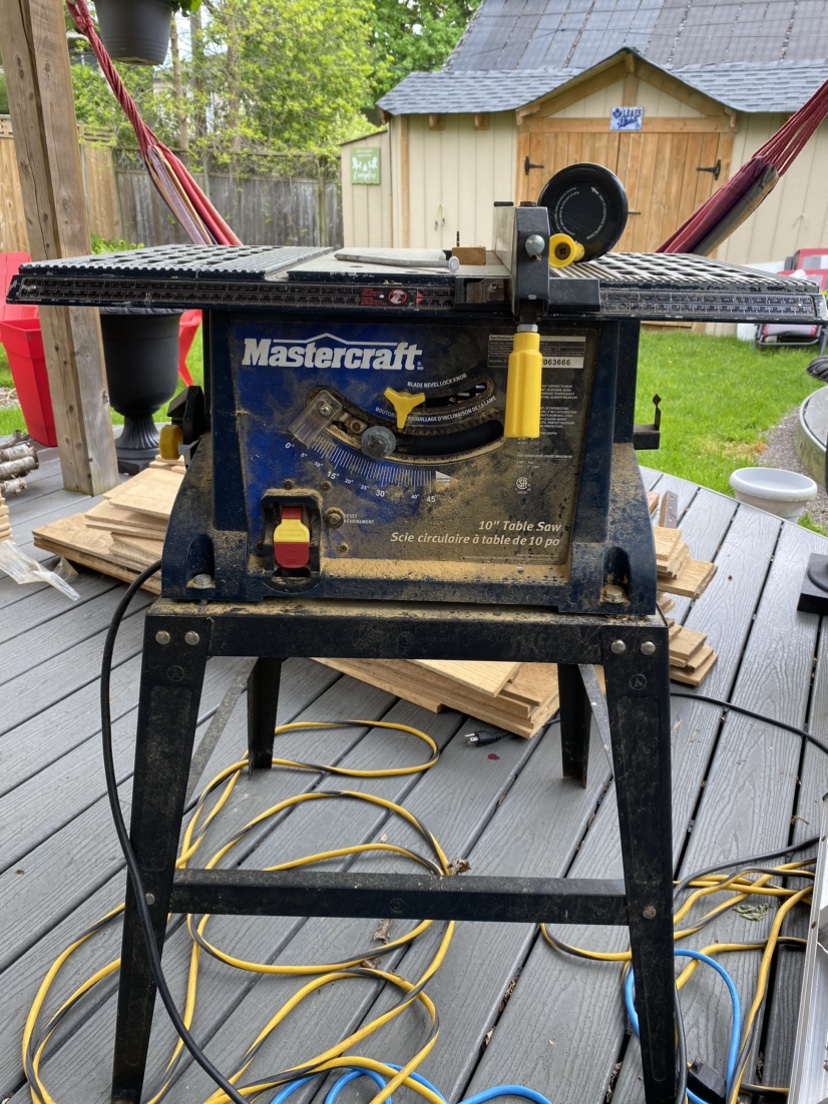 Mastercraft Table Saw 🥕 thumbnail