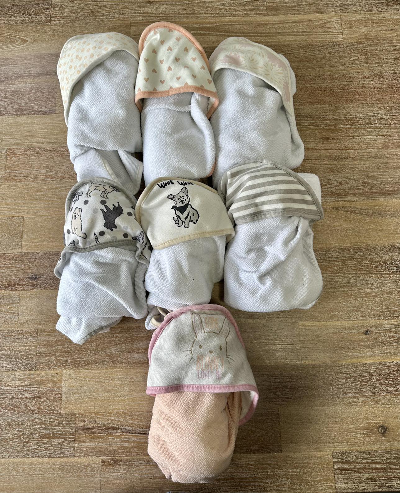 Baby hooded towels