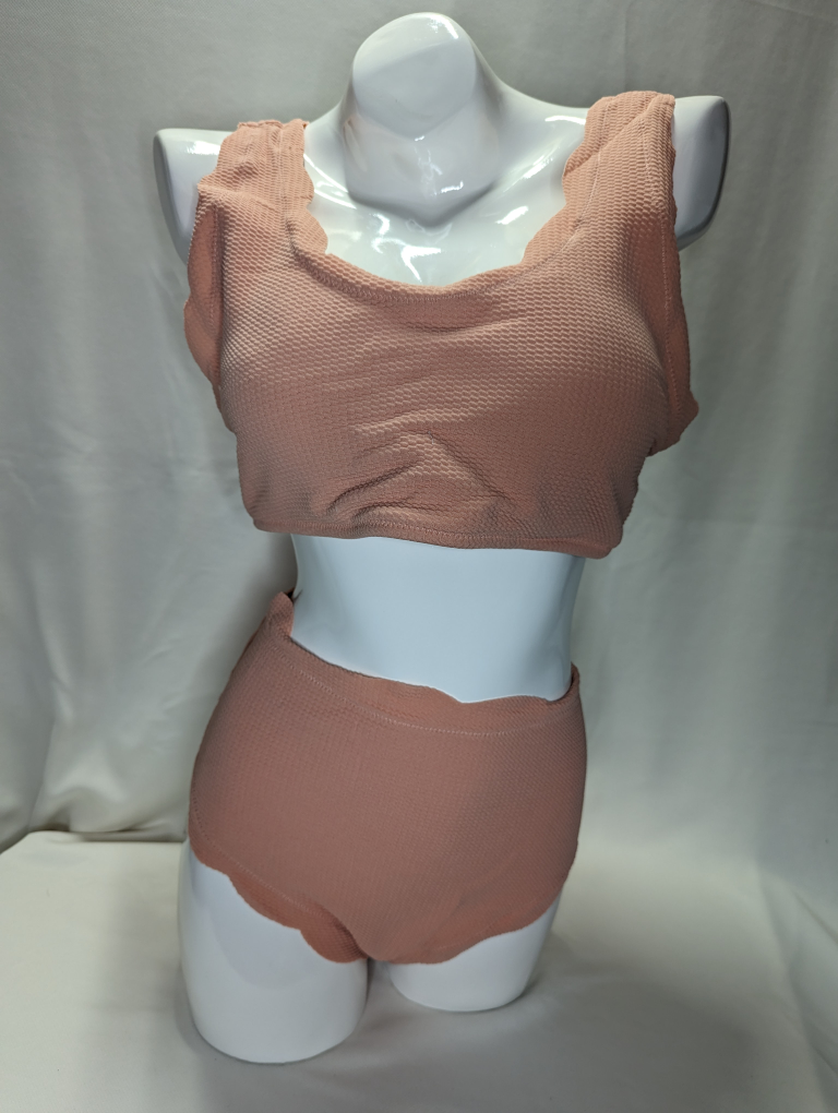 2 piece bikini - bathing suit swimwear top bottom thumbnail