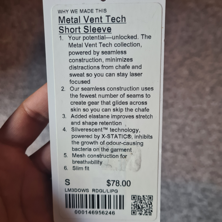 Lululemon Metal Vent Tech Short Sleeve T-Shirt image indicator(4)