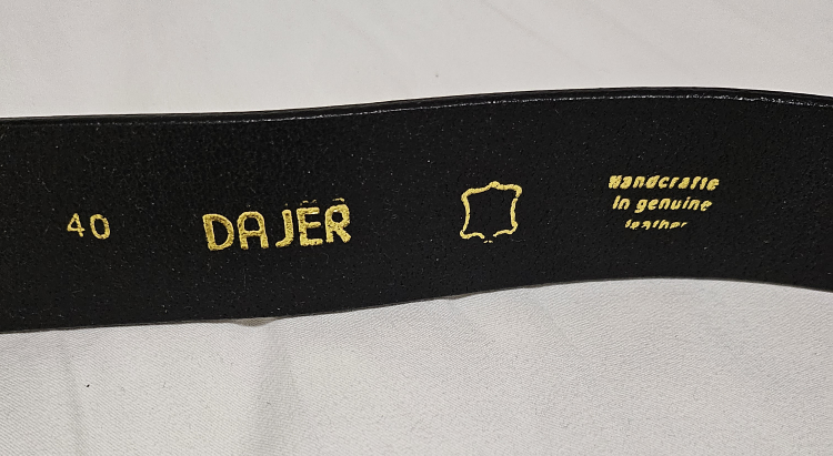 genuine leather belt - photo 2