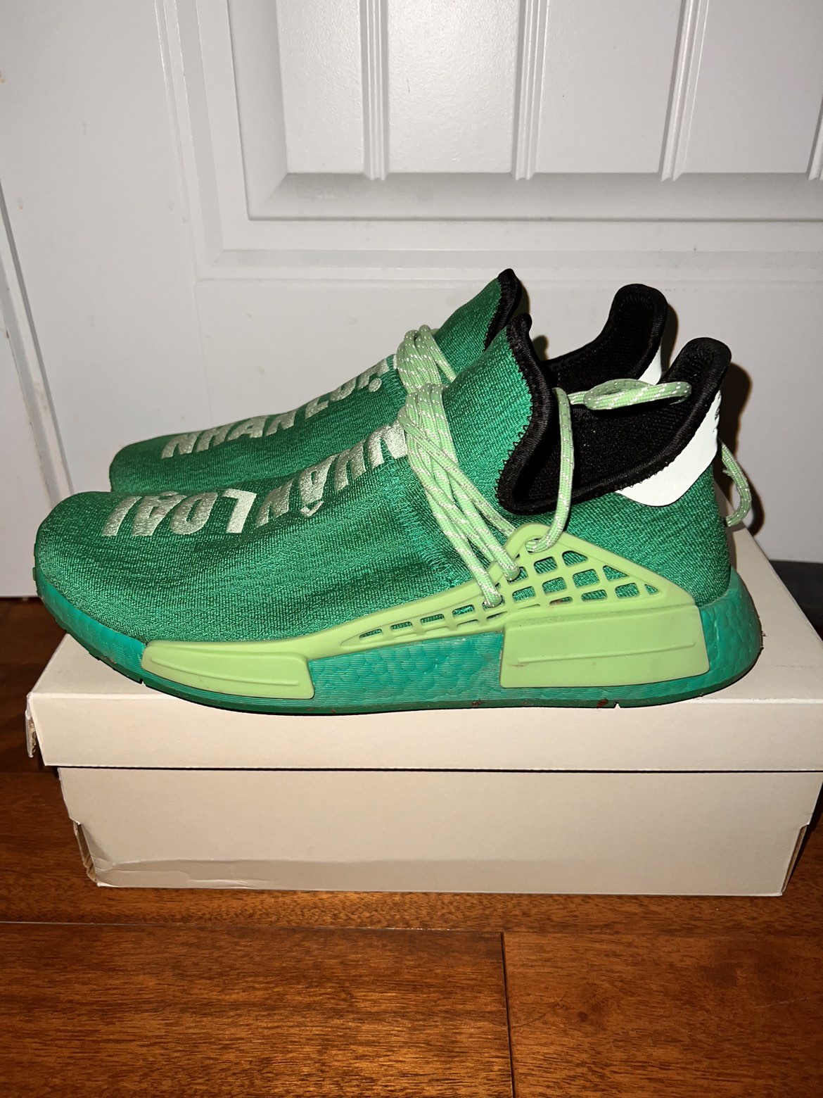 Adidas NMD Hu Pharrell Green Complexand thumbnail