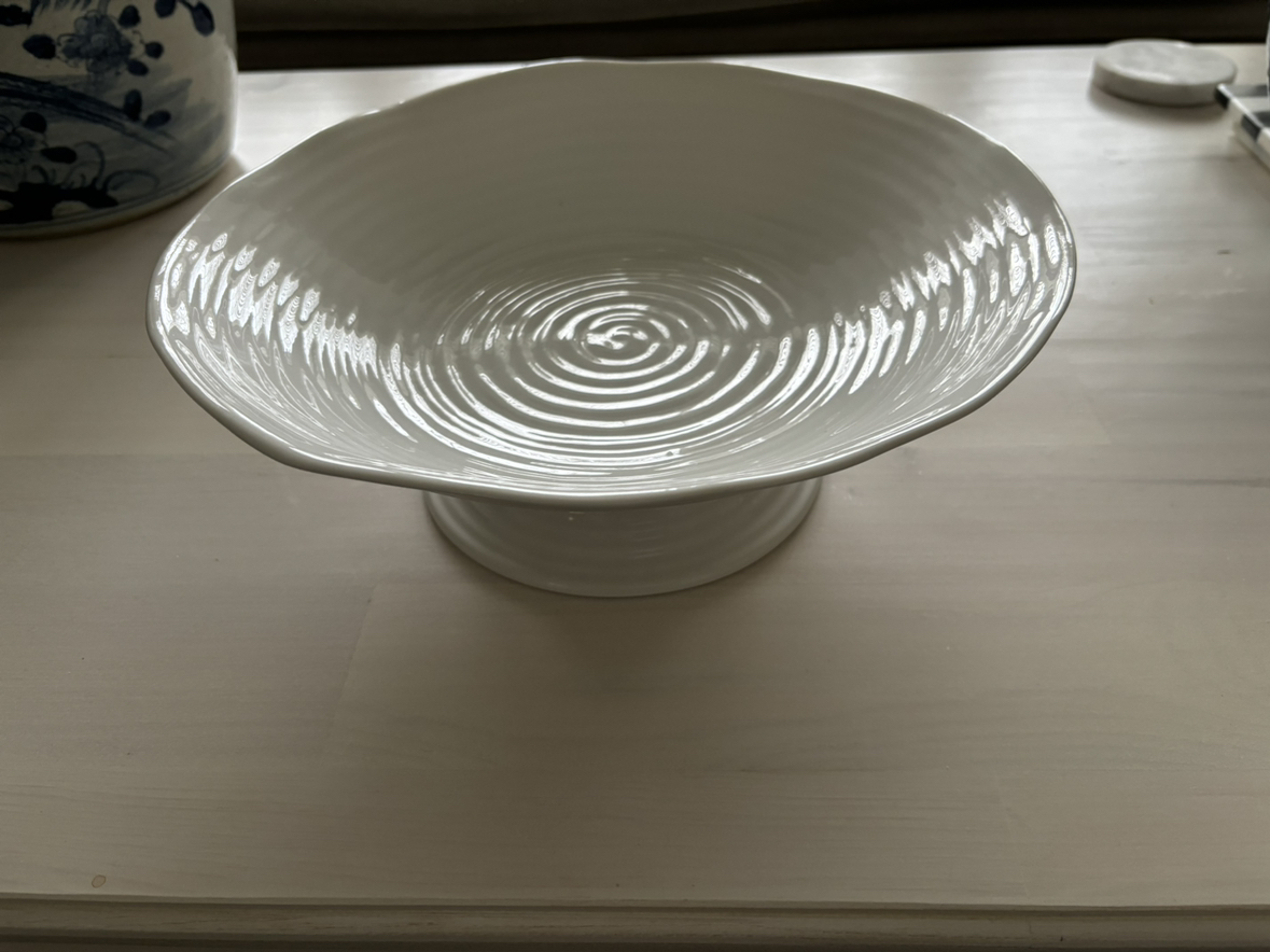 Sophie Conran for Portmeirion White Footed Bowl thumbnail