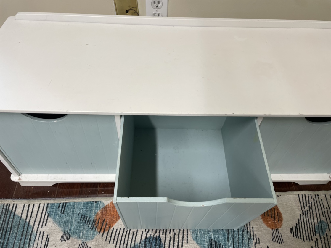 Toy storage bench - photo 2