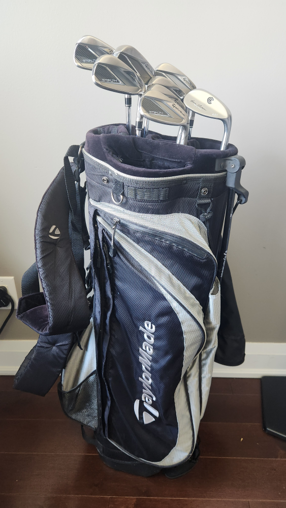 Taylormade Stealth Irons + TM bag + 60 degree Cleveland Wedge image indicator(7)
