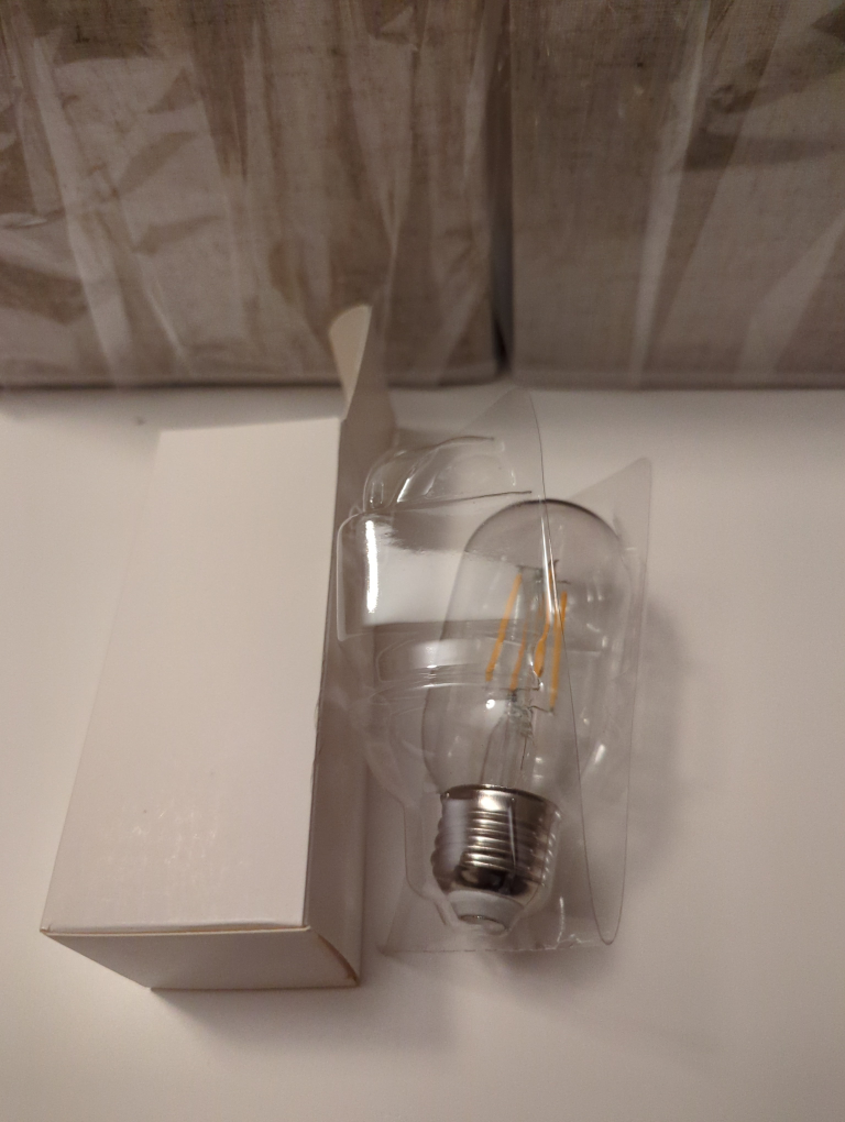 BNIB Set of 2 dual charging ports beige table lamps - photo 5