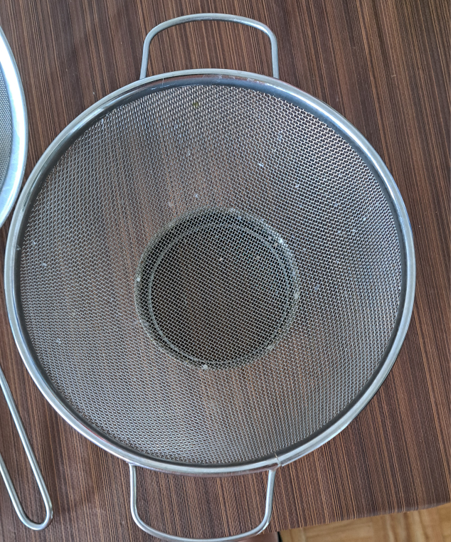 stainless stainar (8inch diameter)