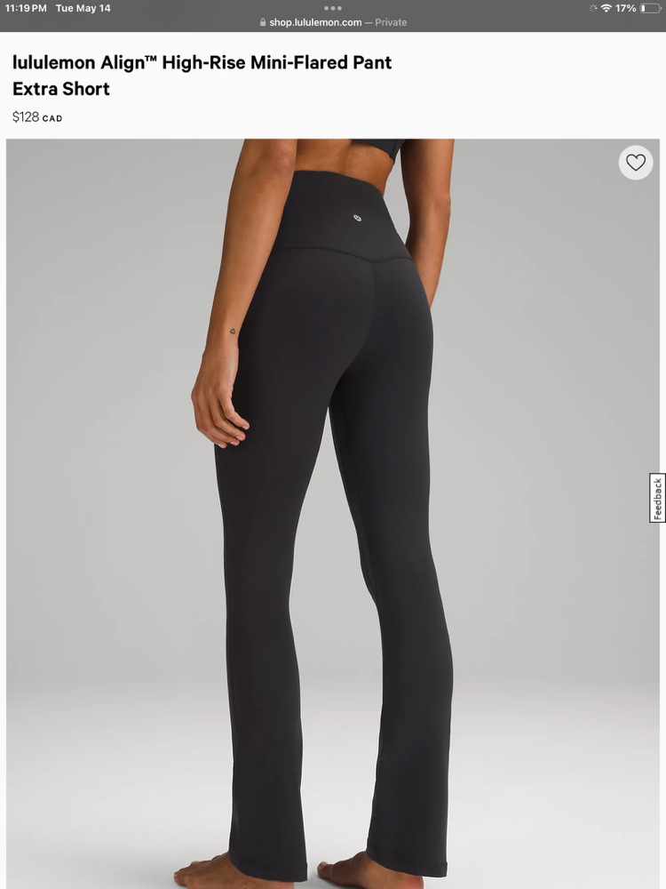 Lululemon Align Mini Flare Extra Short Pant - photo 4