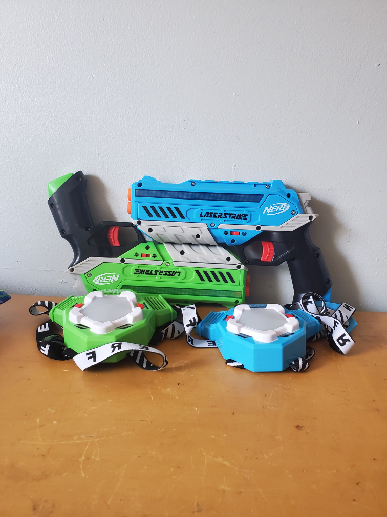 NERF Laser Strike 2 Player Lazer Tag Pack Indoor or Outdoor Game image indicator(2)