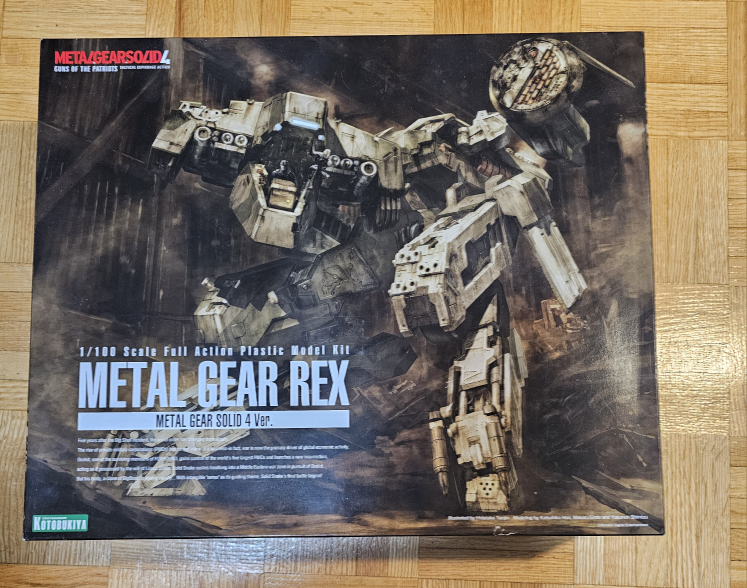 Kotobukiya Metal Gear Rex MGS4 very Model Kit thumbnail