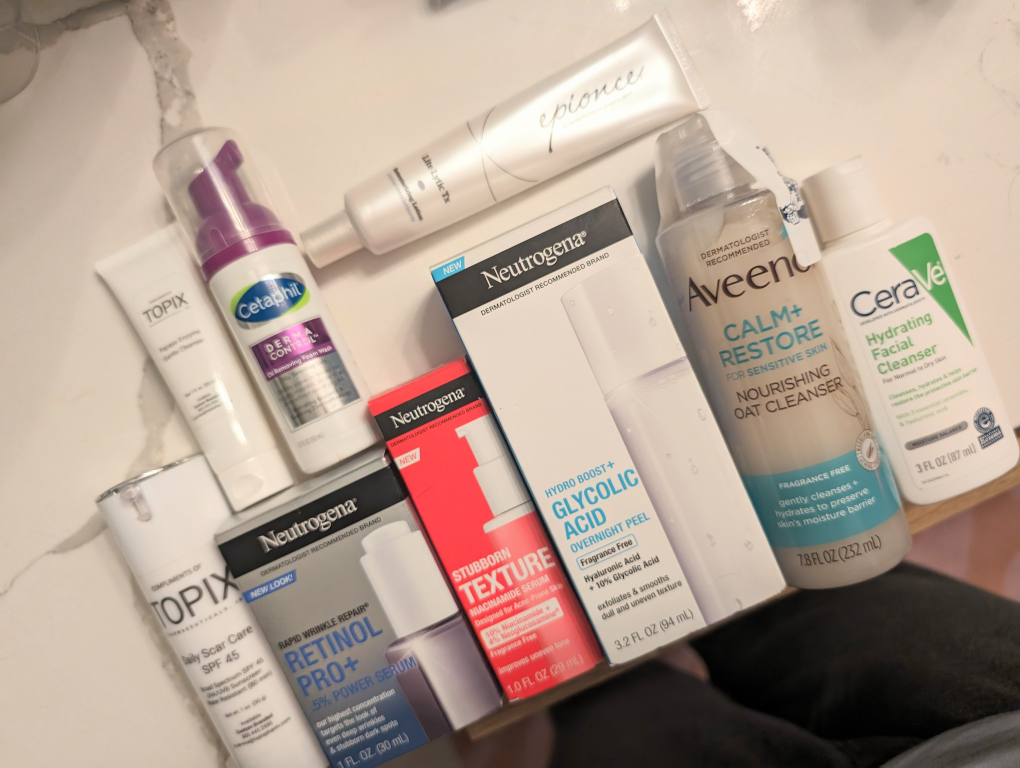 luxury and drugstore skincare products brand new thumbnail