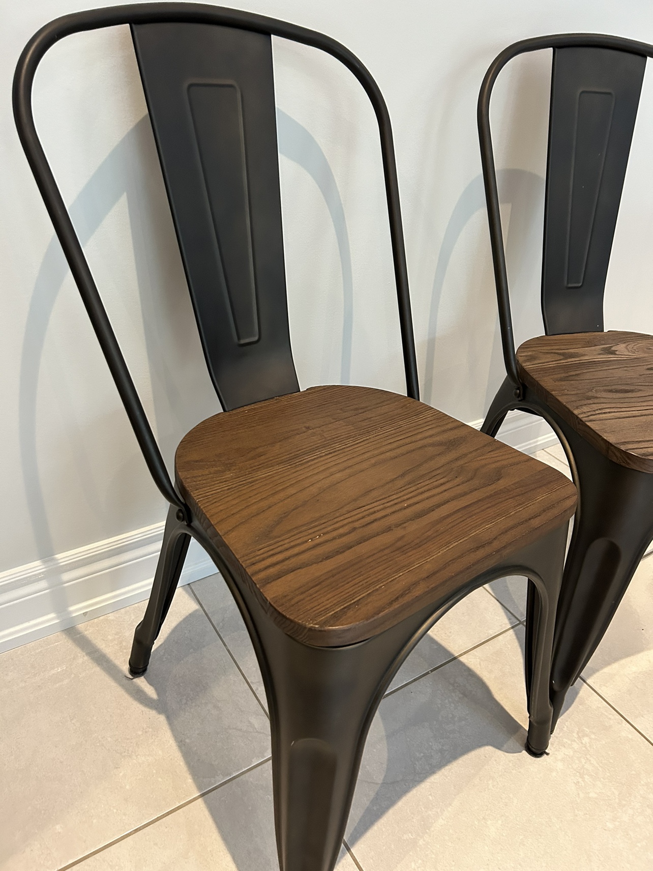 Set of 4 kitchen/dining rooms chairs - photo 2