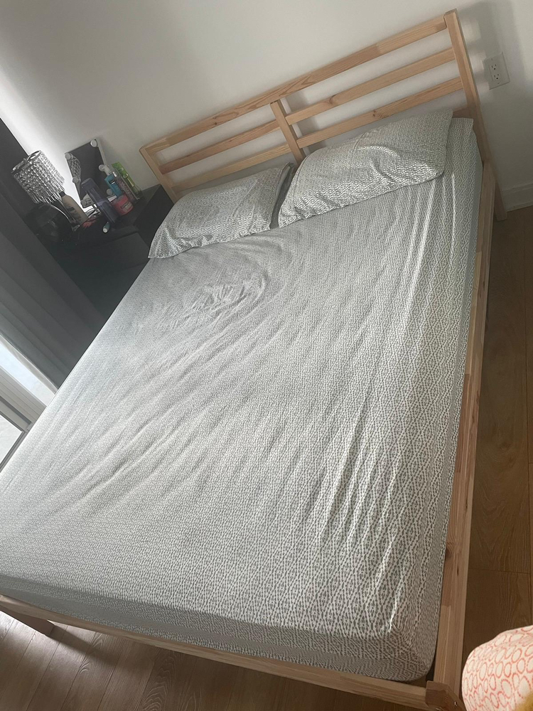 IKEA Tarva queen size bed