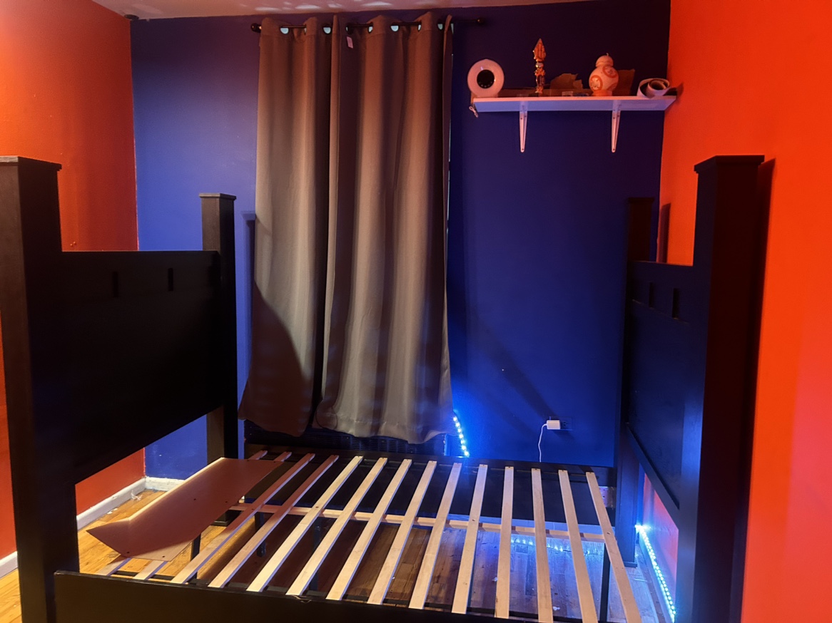 Beautiful, full queen size bedframe - photo 2