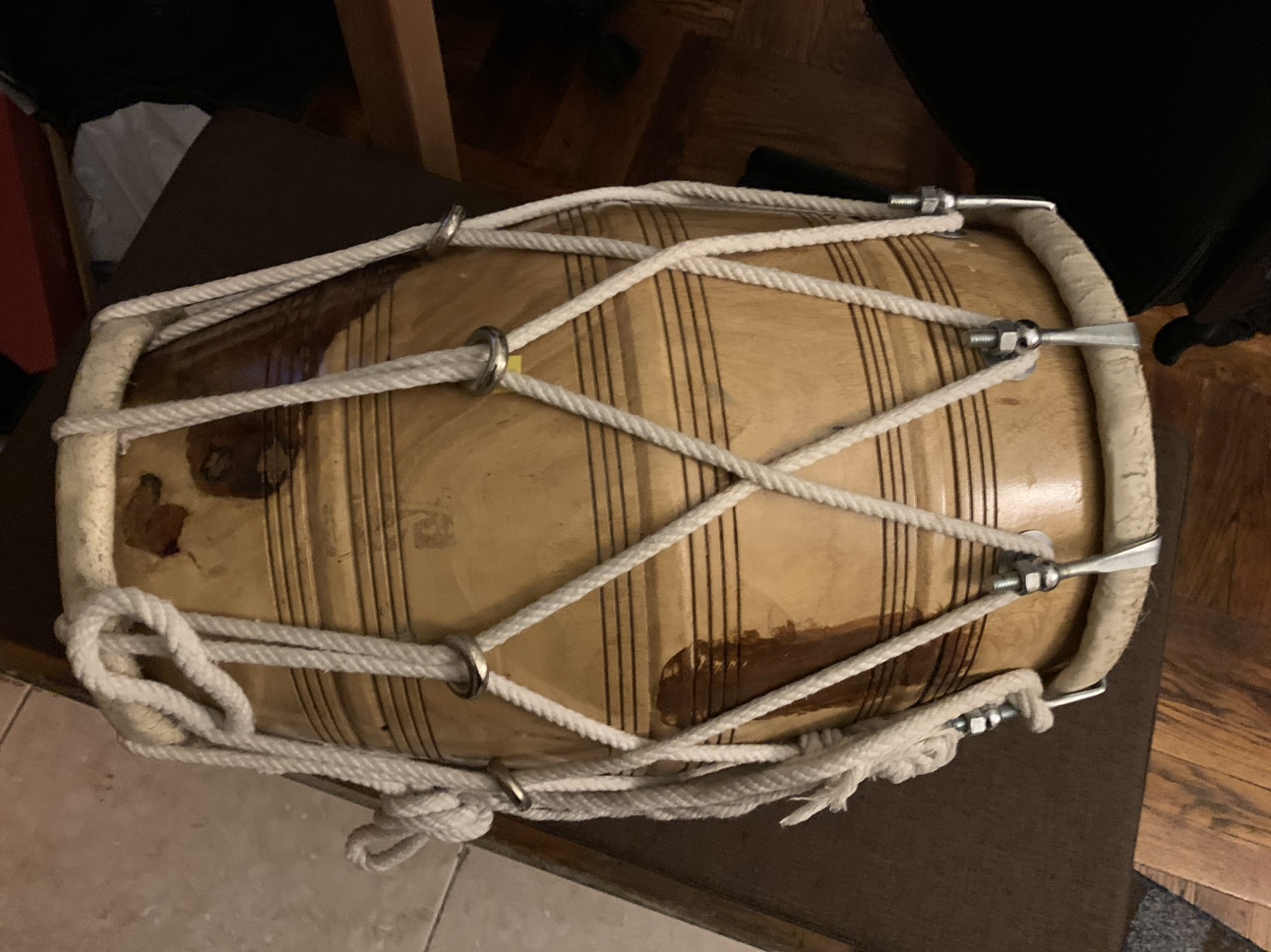 Dholak with cover