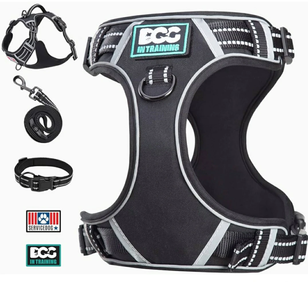 Dog Harness, Rywell Pet Harness for Medium Dog thumbnail