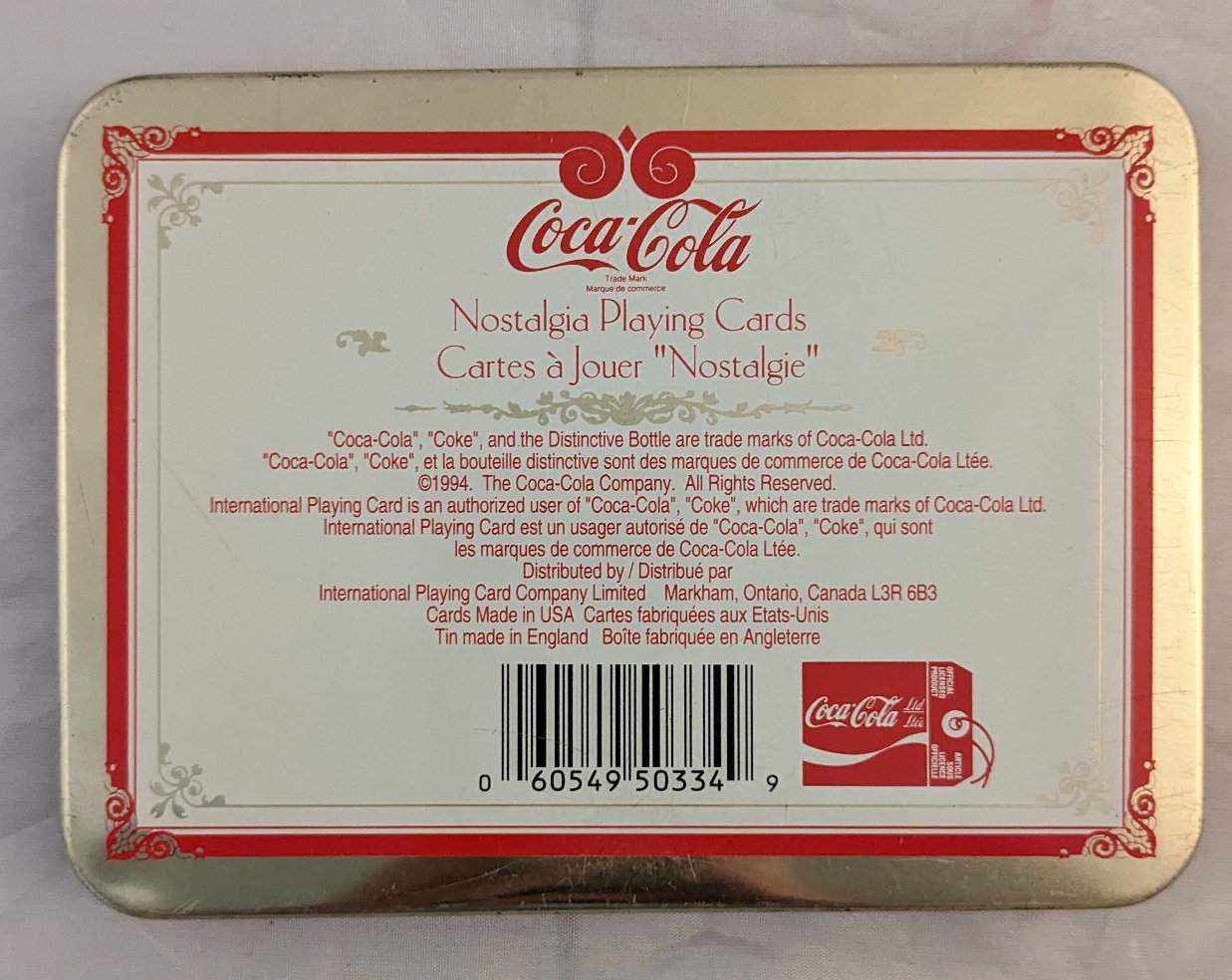 Coca Cola Nostalgia Christmas/Santa Playing Cards image indicator(3)