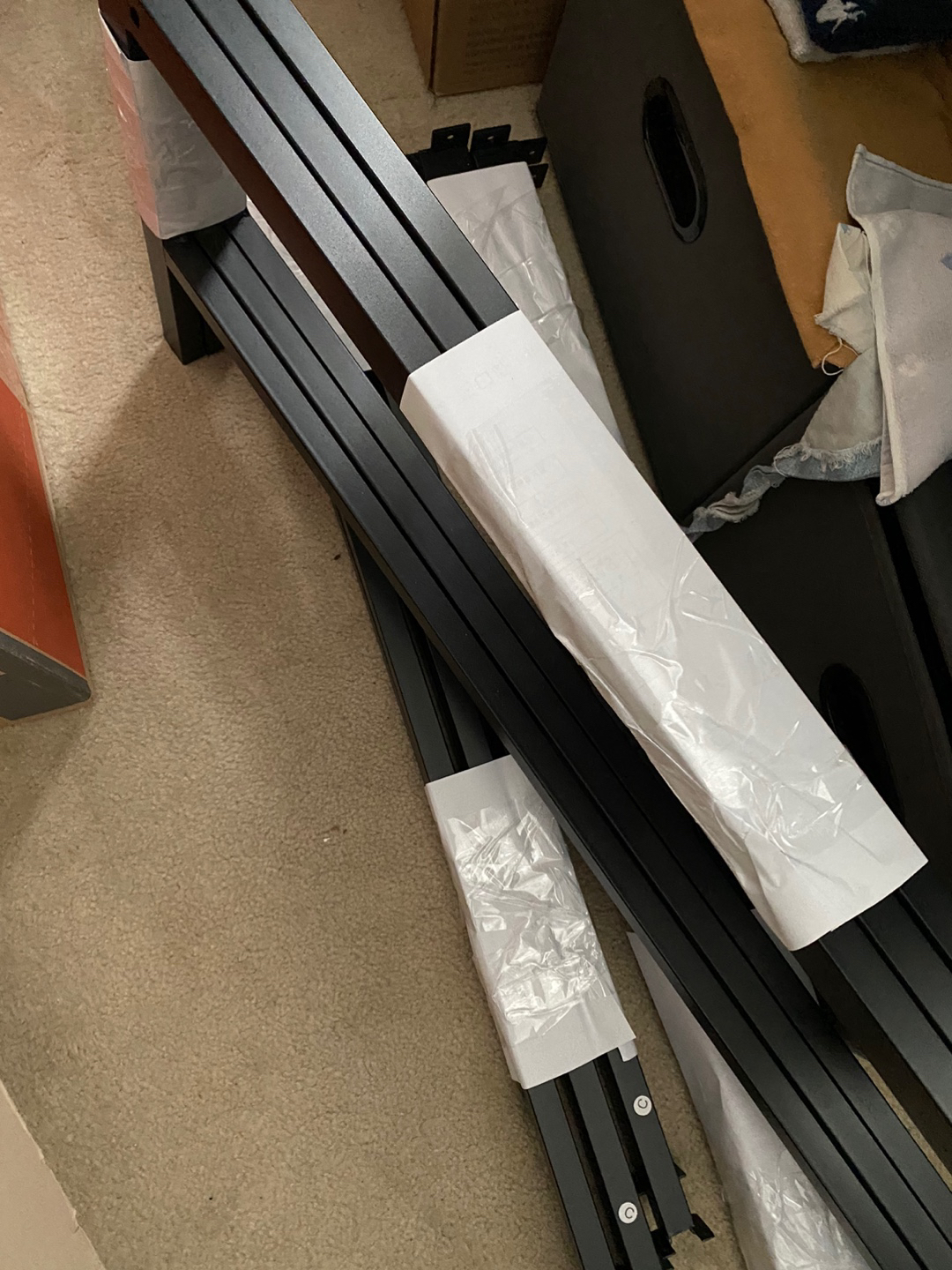 Black Metal Bed Frame thumbnail