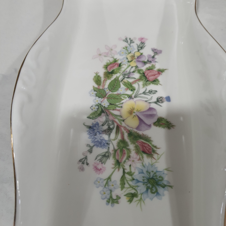Antique Aynsley wild Tudor dish - photo 4