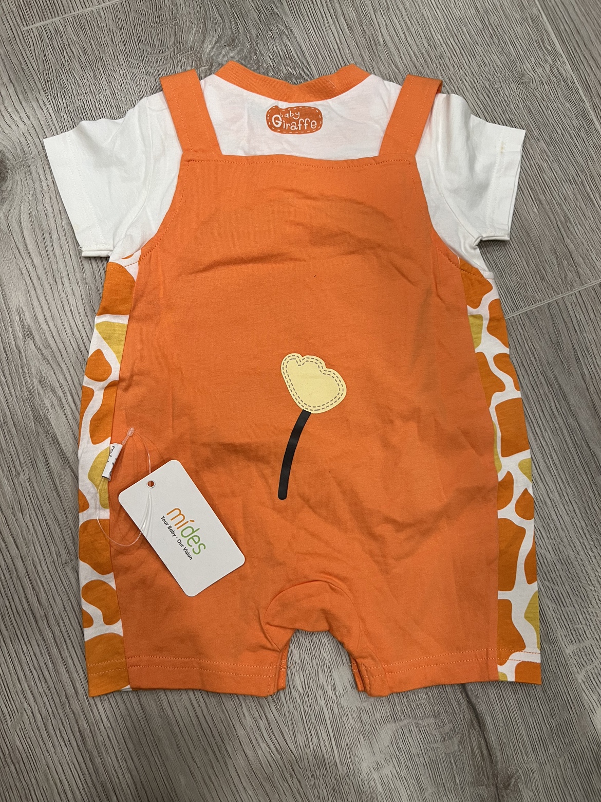 Giraffe Overalls for 6-9mo - photo 2