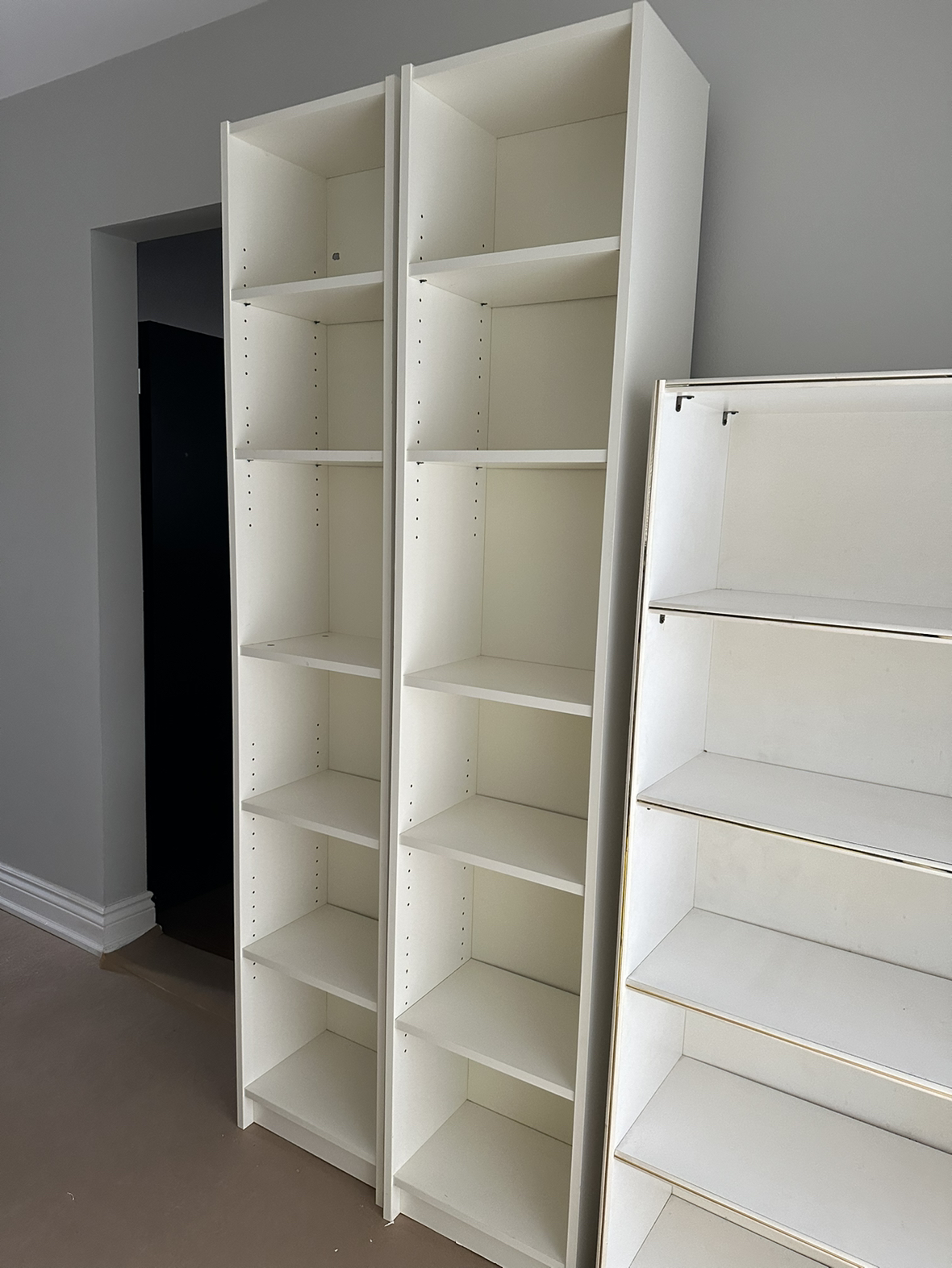 🧡 Two IKEA billy bookcase $45 each image indicator(3)