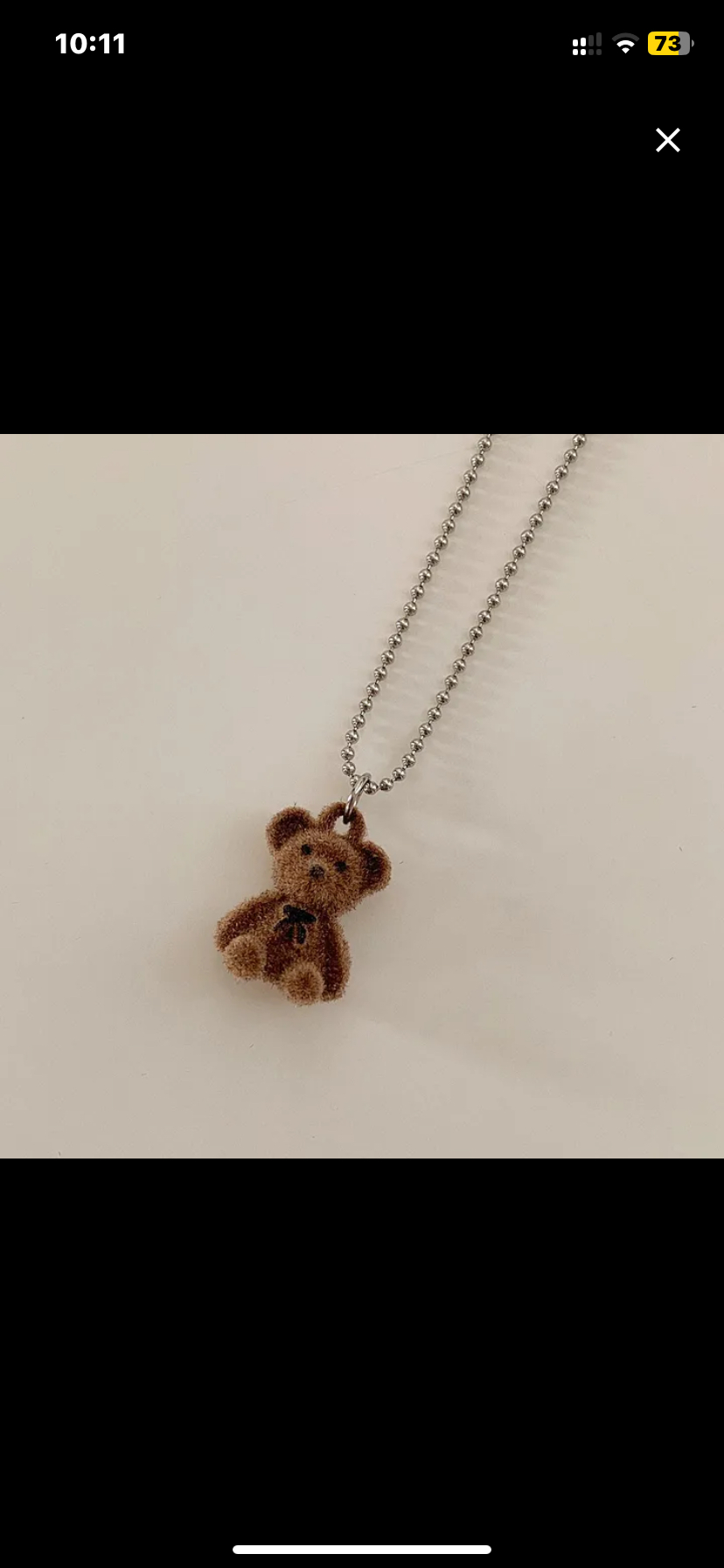 Teddy bear necklace🧸 - photo 3