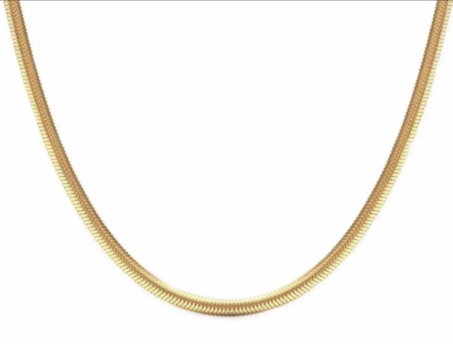 18K gold plated necklace