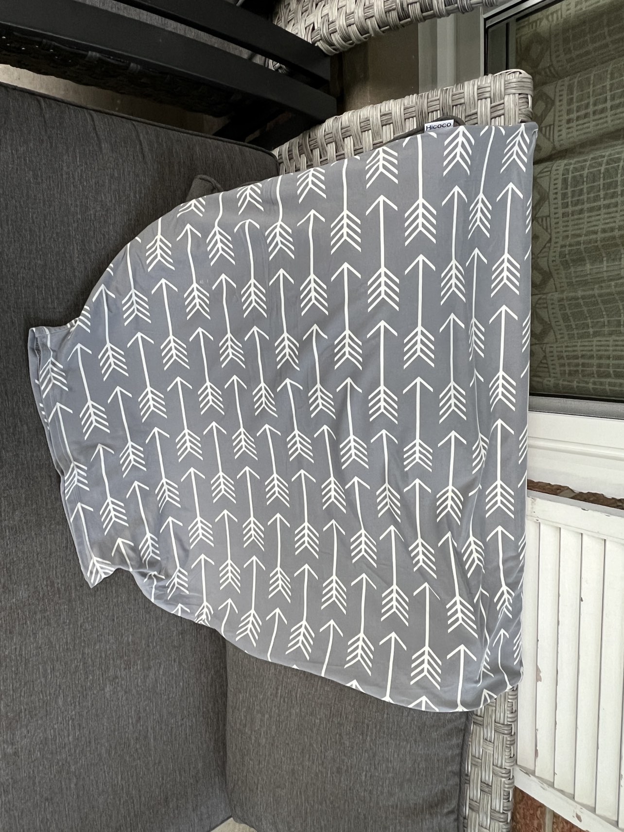 Baby Car Seat Cover Canopy Nursing and Breastfeeding Cover image indicator(6)