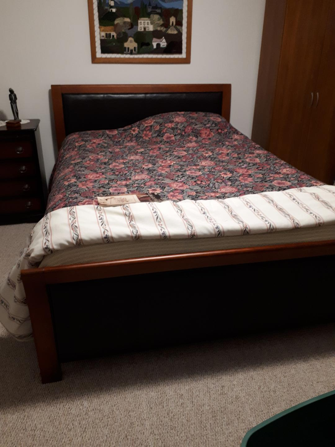 Bowring queen-size bed frame thumbnail