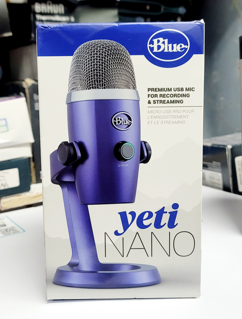 Blue Yeti Nano Premium USB Mic for Recording & Streaming - Blue