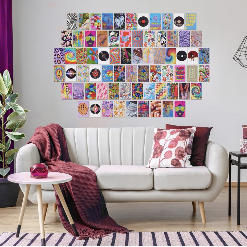 Wall Collage Kit for Aesthetic Pictures, 70 Set Photo image indicator(5)