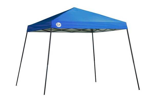 Quik Shade 10' x 10' Slant Leg Canopy - Blue thumbnail