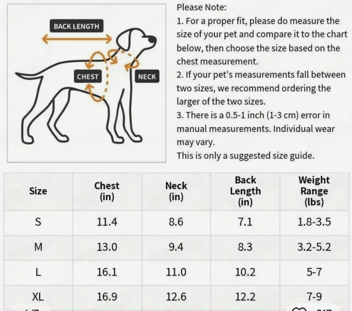 New jumpsuit for small dogs (Orange) image indicator(4)