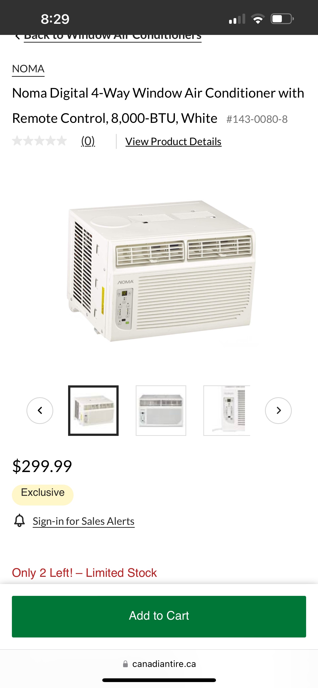 Window Air Conditioner 8,000 BTU | Area Coverage 355 FT - photo 5
