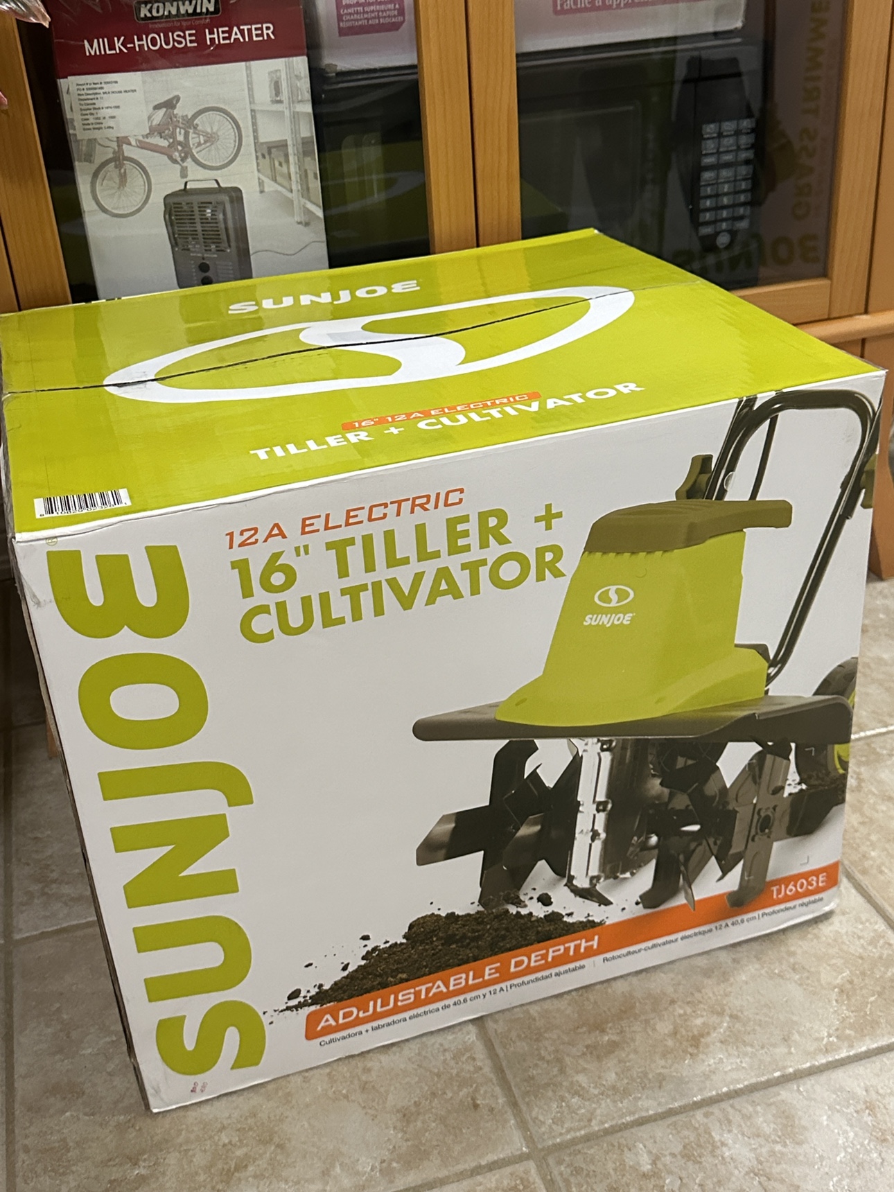 Brandnew electric Garden Tiller/Cultivator,16-Inch,12 Amp