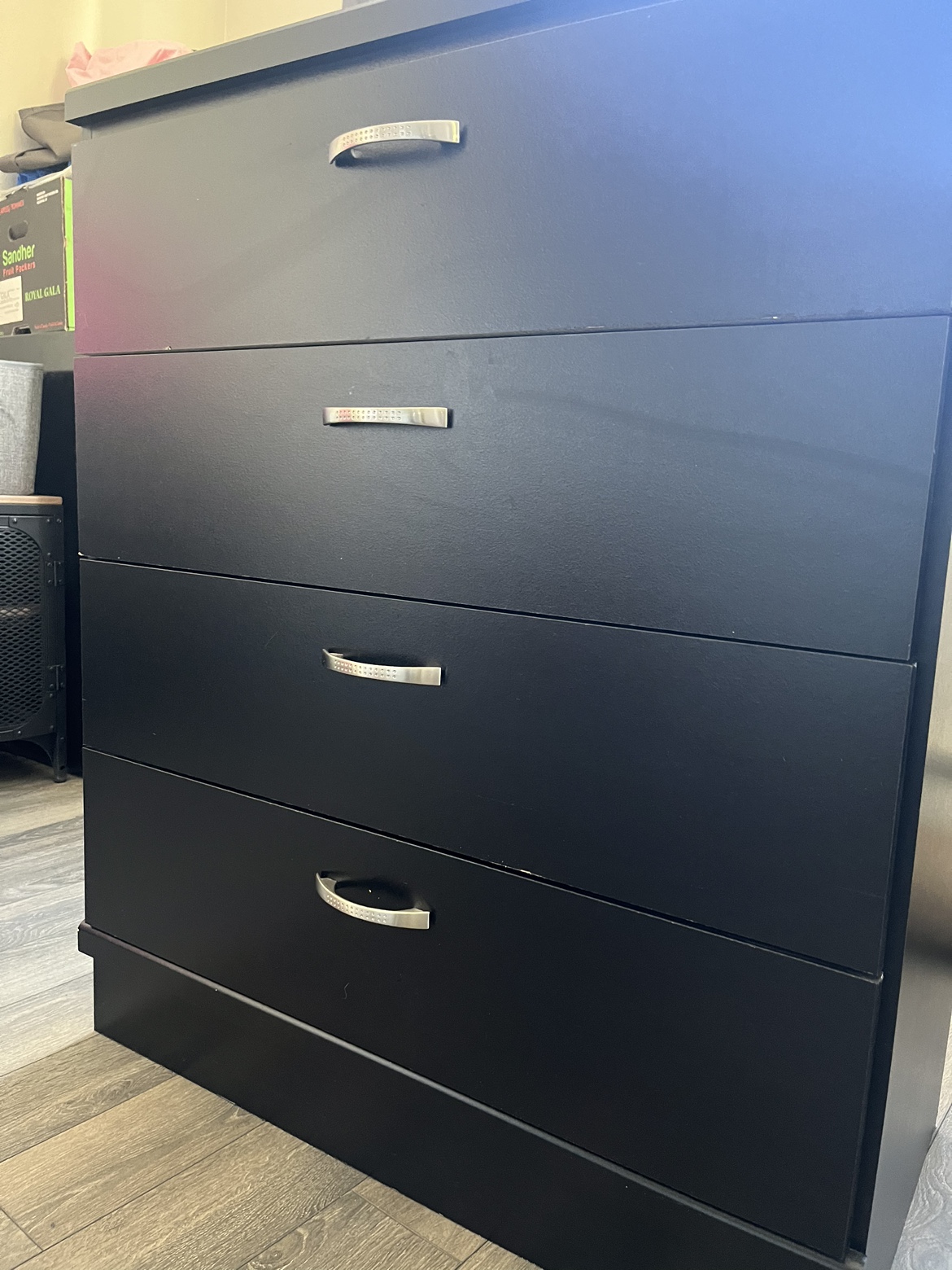 Black dresser