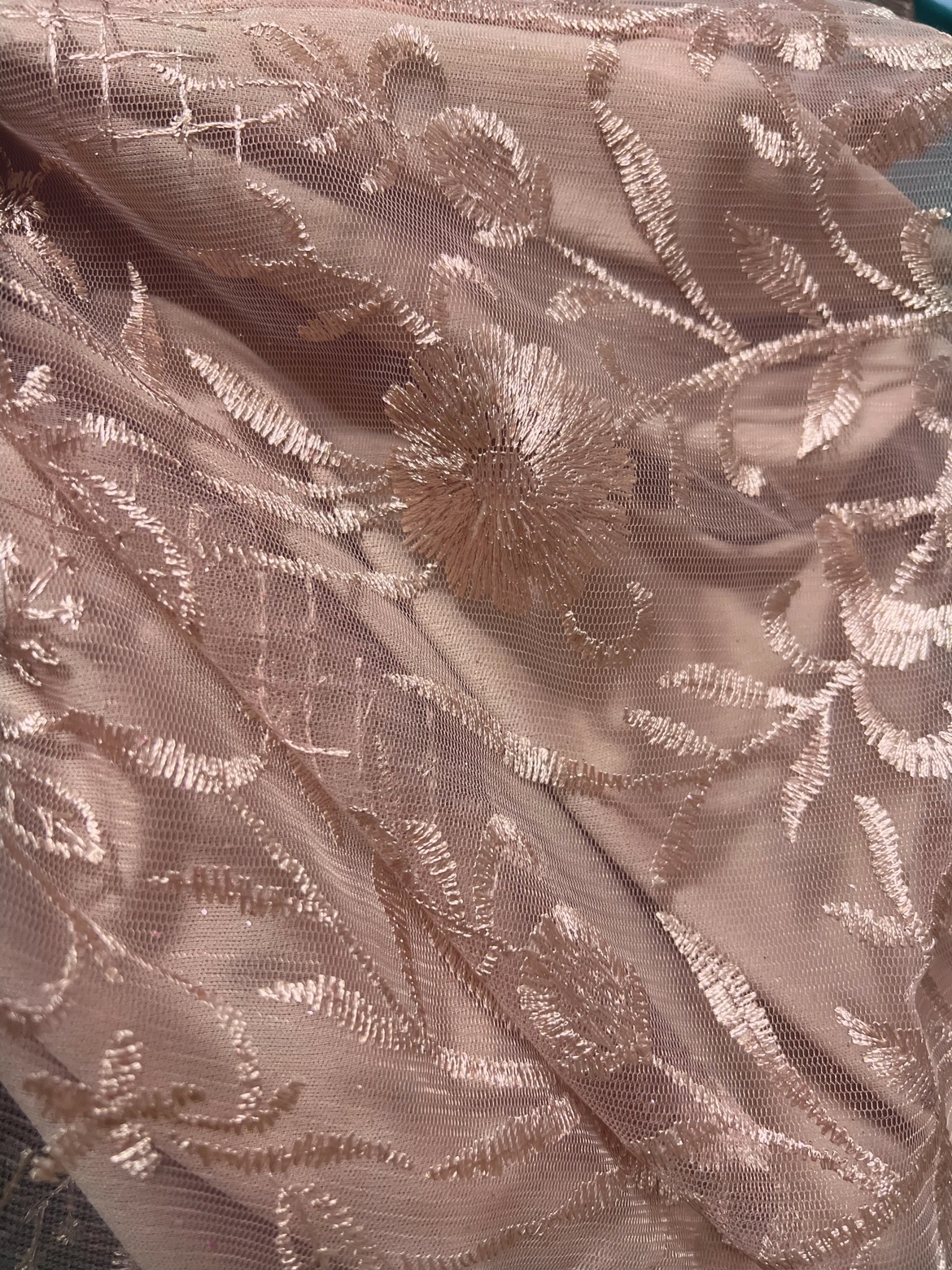 Peach dress, party weddings cocktail - photo 3