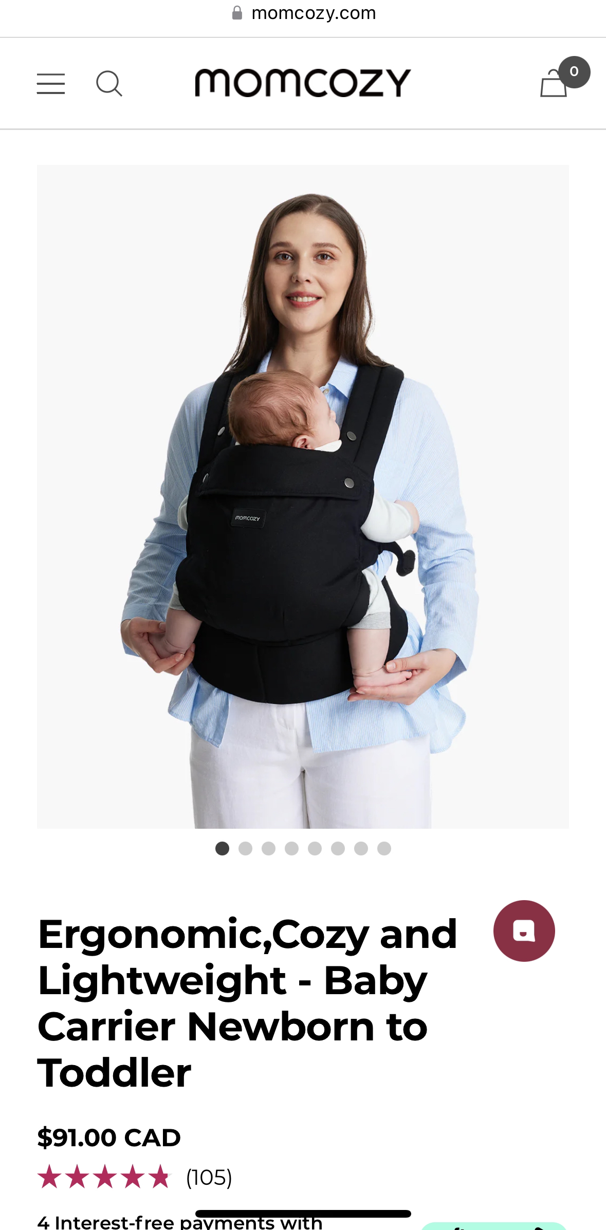 Momcozy carrier