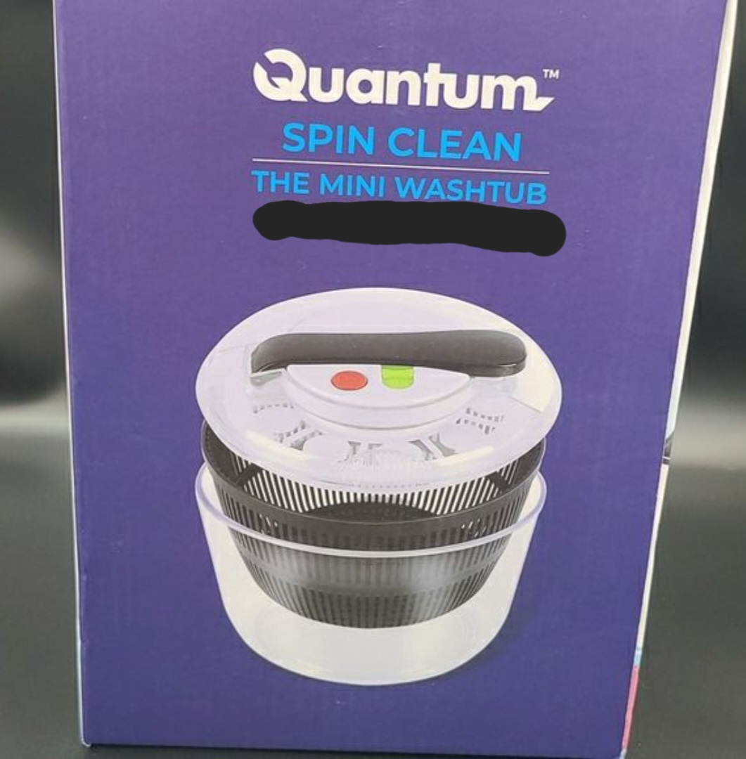 Hand washer / spinner