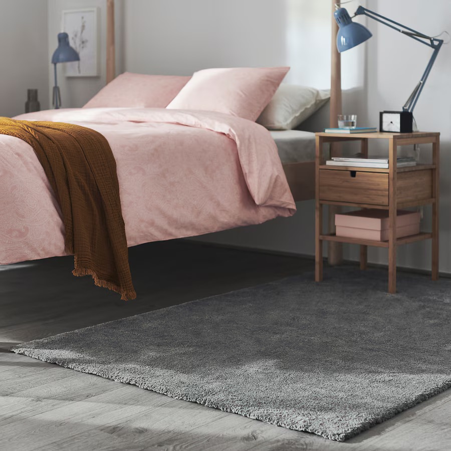 IKEA STOENSE Rug, low pile, medium gray - photo 4