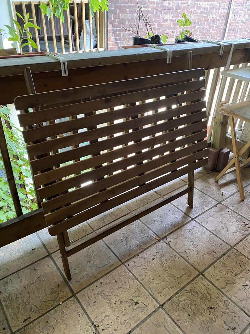 Foldable patio table - photo 3