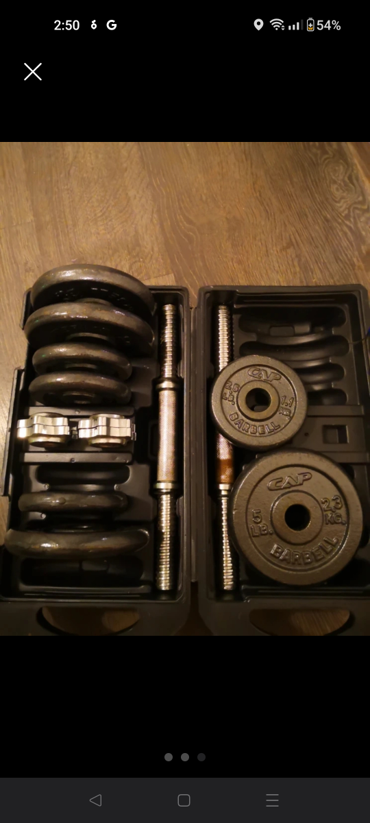 CAP Iron Cast Dumbbells 🥕 - photo 2